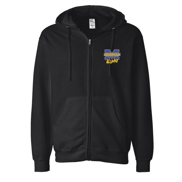 MMHS Alumni Midweight Full-Zip Hooded Sweatshirt Thumbnail